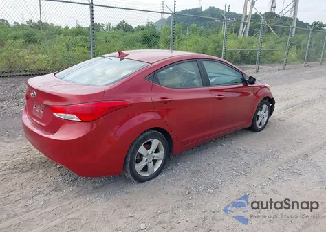 2011 Hyundai Elantra Gls (Ulsan Plant) из США, поврежденный, VIN KMHDH4AE6BU106746